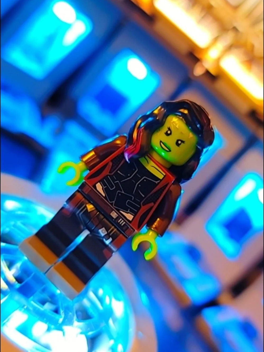 Guardians Of The Galaxy Gamora Minifigure Lego Compatible